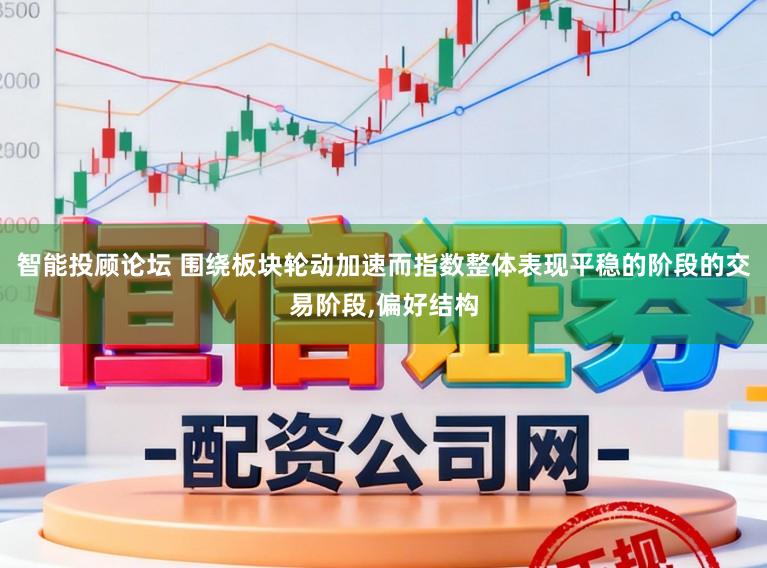 智能投顾论坛 围绕板块轮动加速而指数整体表现平稳的阶段的交易阶段,偏好结构