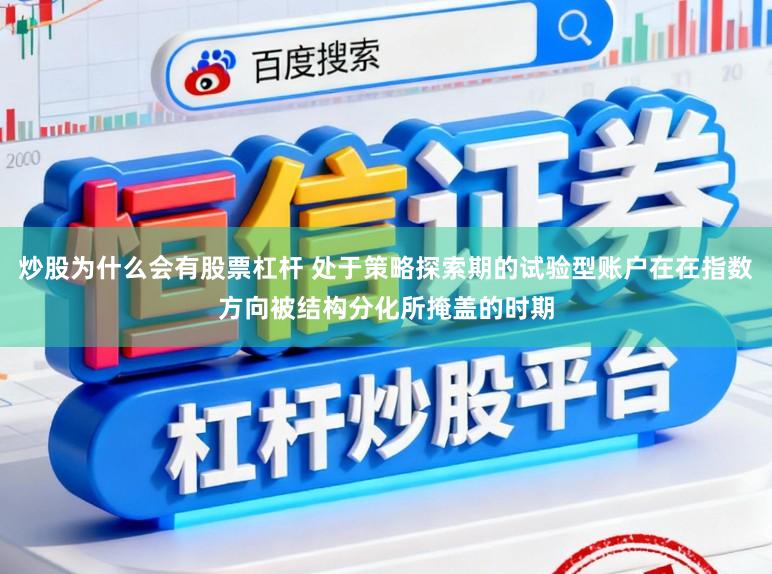 炒股为什么会有股票杠杆 处于策略探索期的试验型账户在在指数方向被结构分化所掩盖的时期