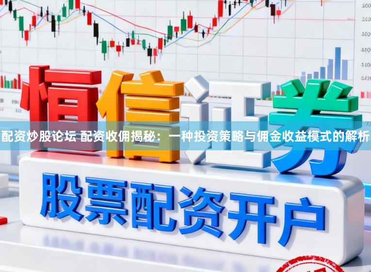 配资炒股论坛 配资收佣揭秘：一种投资策略与佣金收益模式的解析