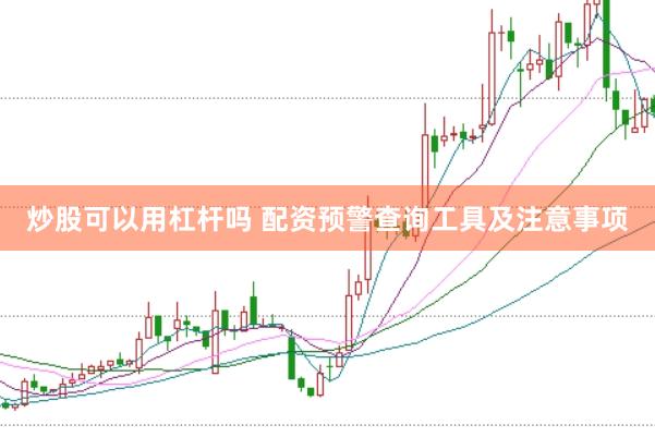 炒股可以用杠杆吗 配资预警查询工具及注意事项